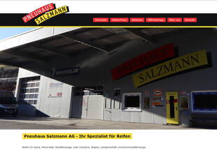 Website für Pneuhaus Salzmann 2020
